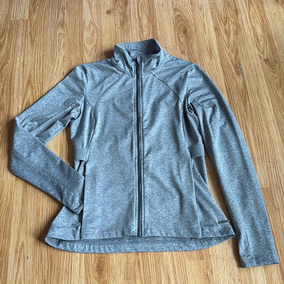 Beautiful ✨ Grey Mondetta full zip jacket - size M - Picture 1 of 8